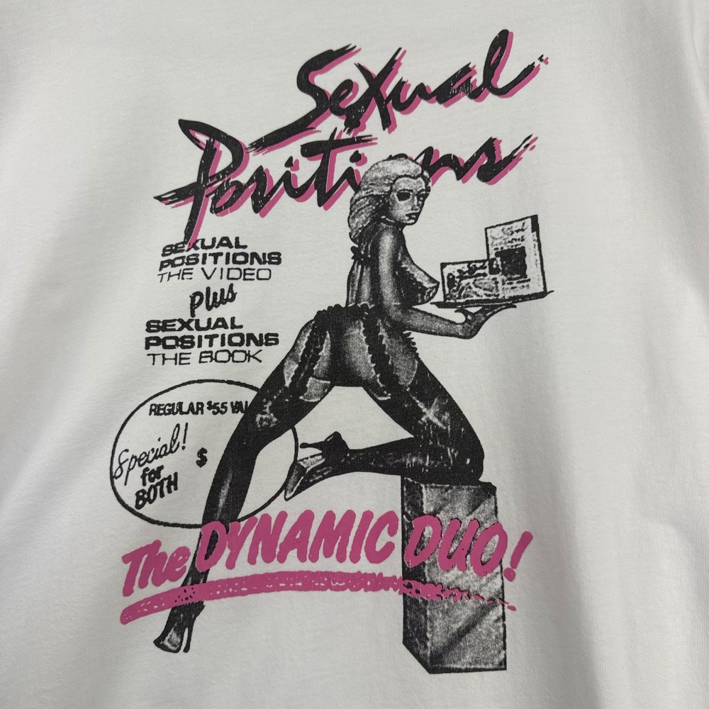 Gallery Dept Sexual Positions Graphic T-Shirt L-XL Vintage - Picture 16 of 16